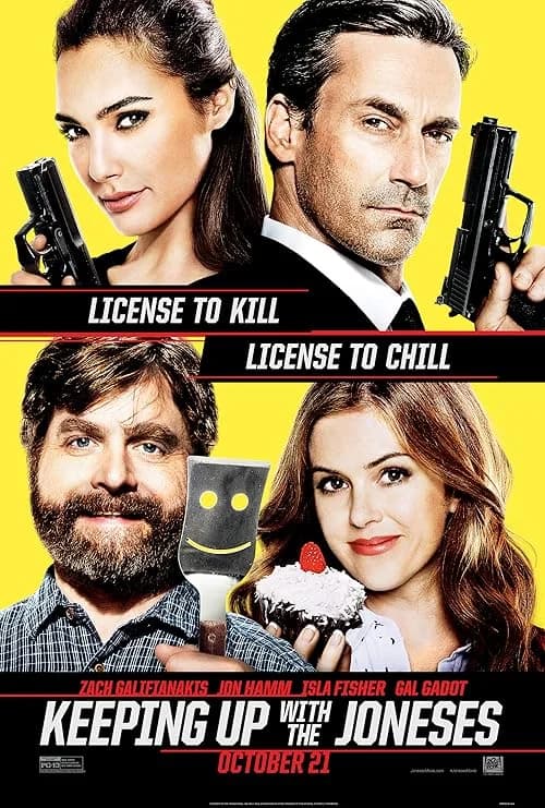 Keeping Up with the Joneses film posteri