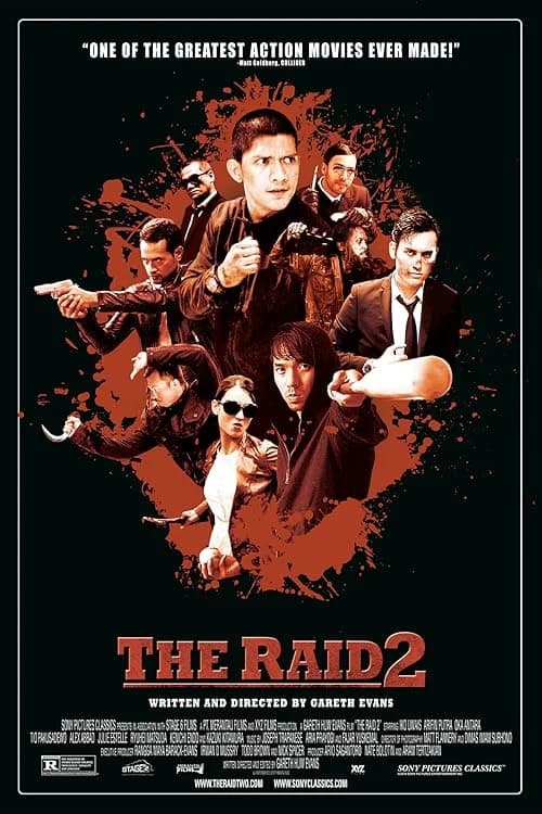 The Raid 2 film posteri