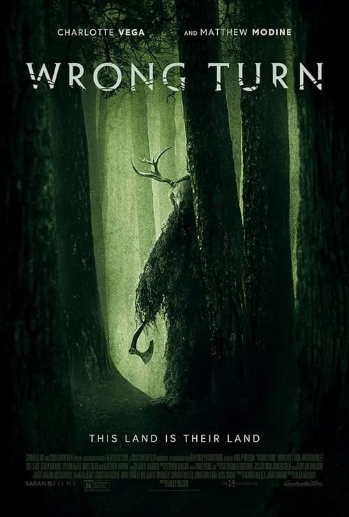 Wrong Turn film posteri