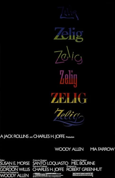 Zelig film posteri