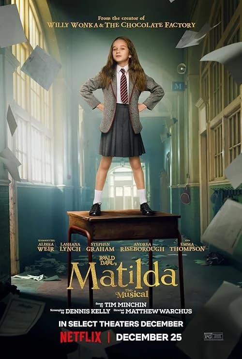 Matilda: The Musical film posteri